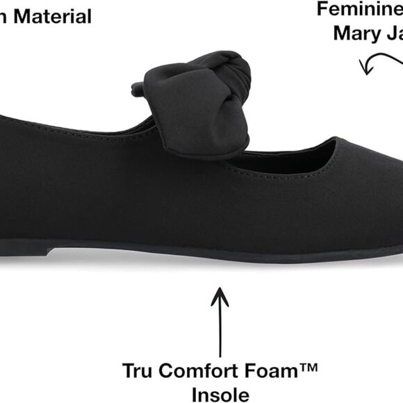 Journee Women's Comfort Foam Seralinn Dress Flats - Picture 3 of 5